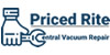 Priced Rite Central Vacuum Repair Logo